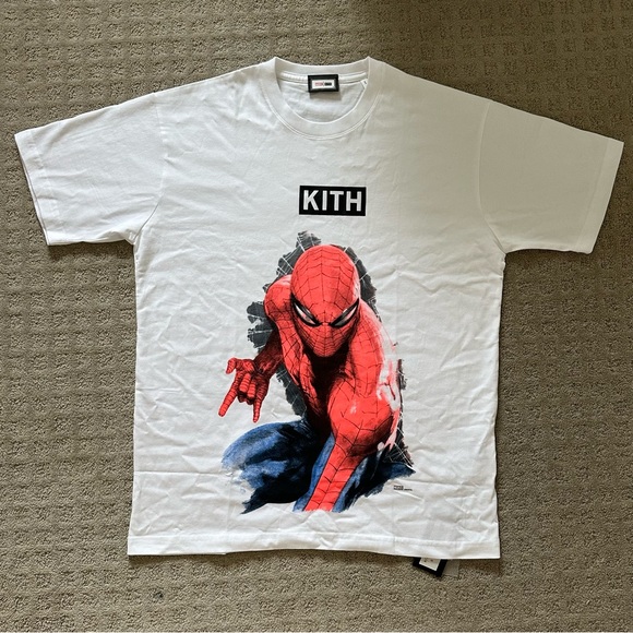 KITH *SAMPLE* Marvel Spider-man Action Tee - Picture 1 of 6